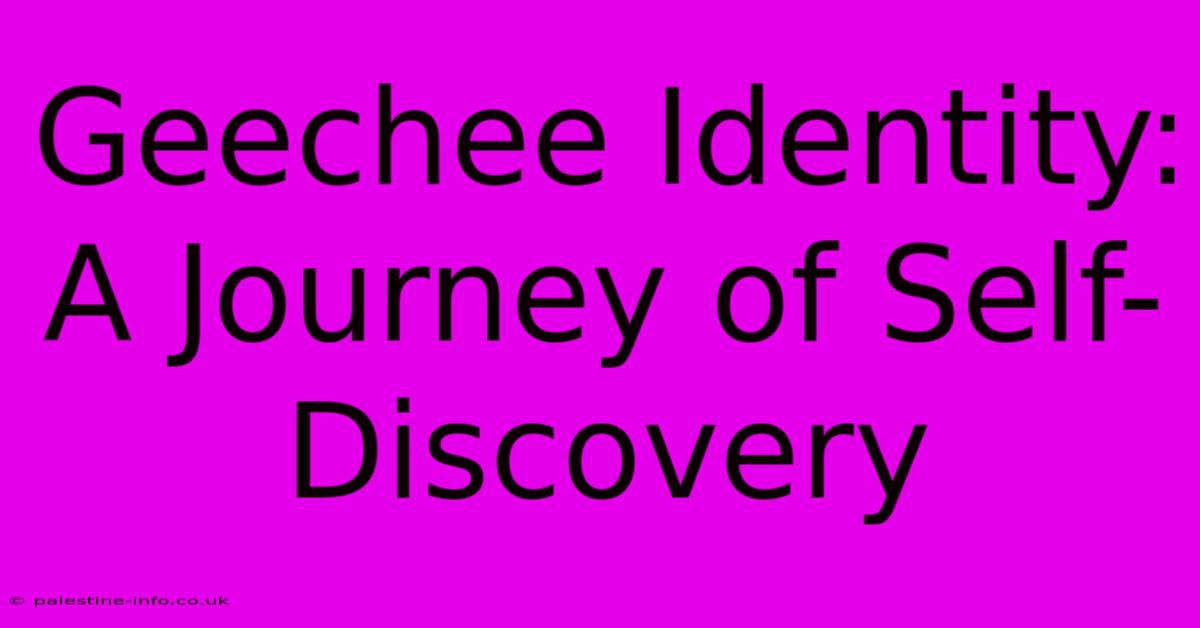 Geechee Identity: A Journey Of Self-Discovery